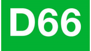 Logo van D66