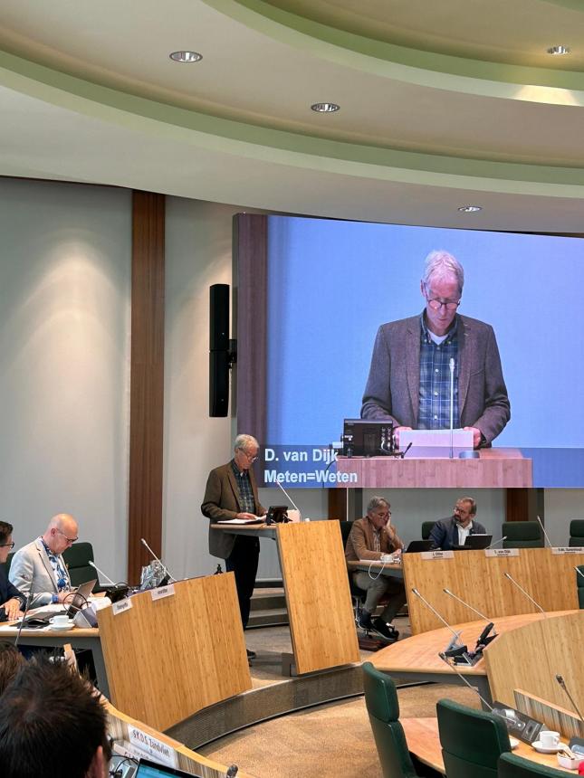 Inspreker D. van Dijk