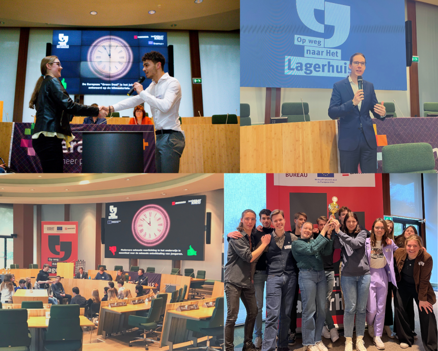 Lagerhuis debat collage