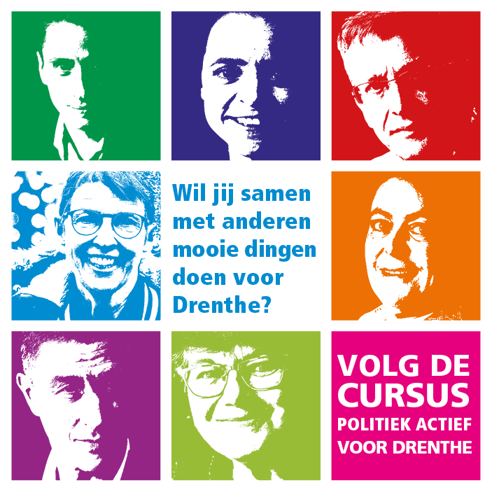 WIl jij samen met anderen mooie dingen doen voor Drenthe? Volg de cursus Politiek Actief